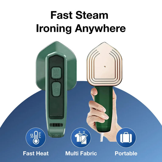 2-in-1 Portable Mini Steam Iron