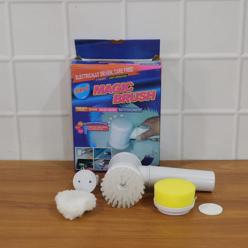5-in-1 Magic Electric Cleaning Brush