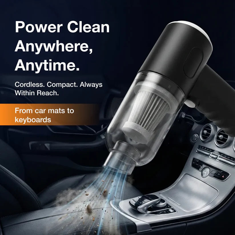 Portable 3-in-1 Vacuum Cleaner, Duster & Blower