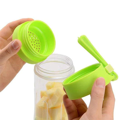 Portable Blender Juicer with 6 Blades - Mini Smoothie Maker
