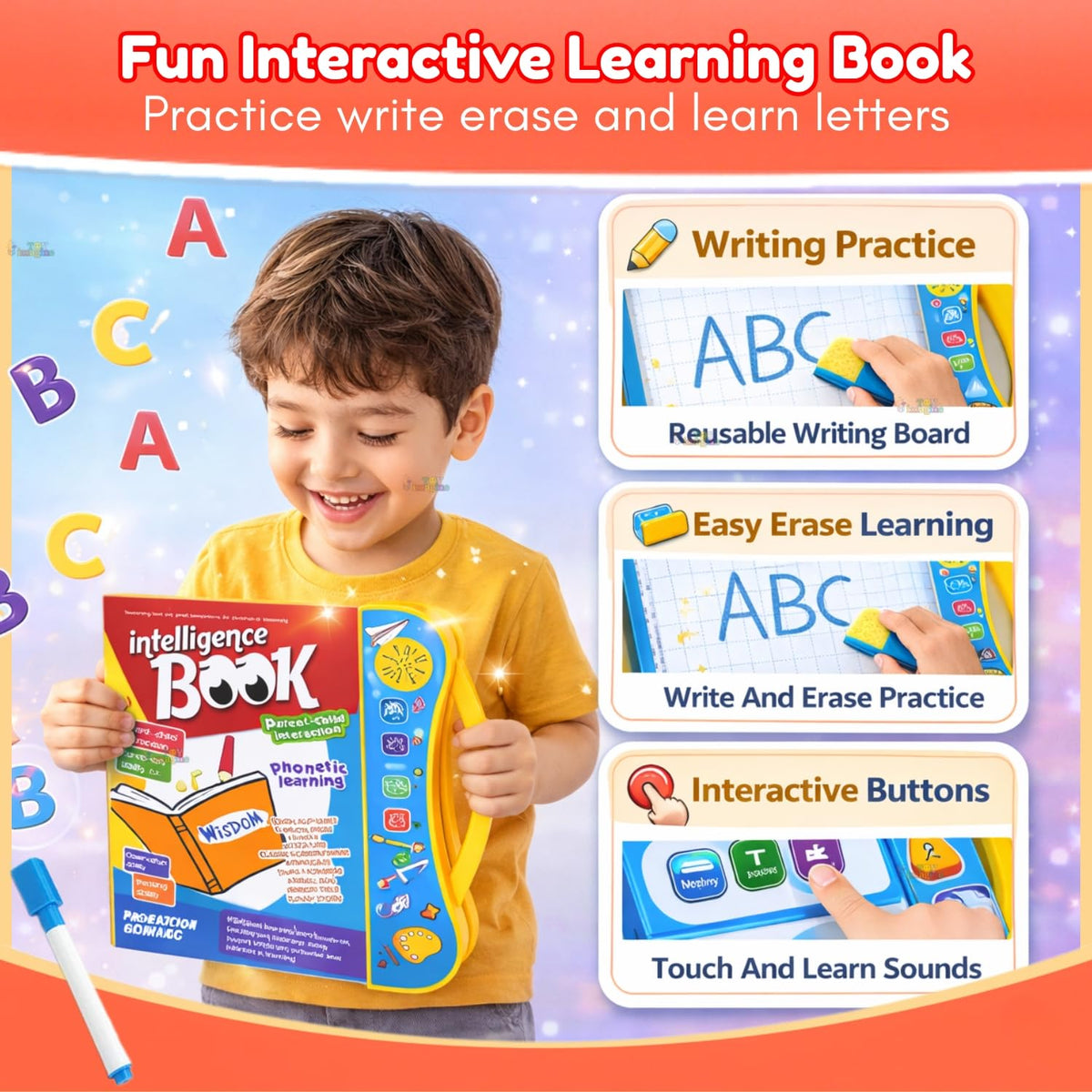 Interactive Sound Learning Book for Kids