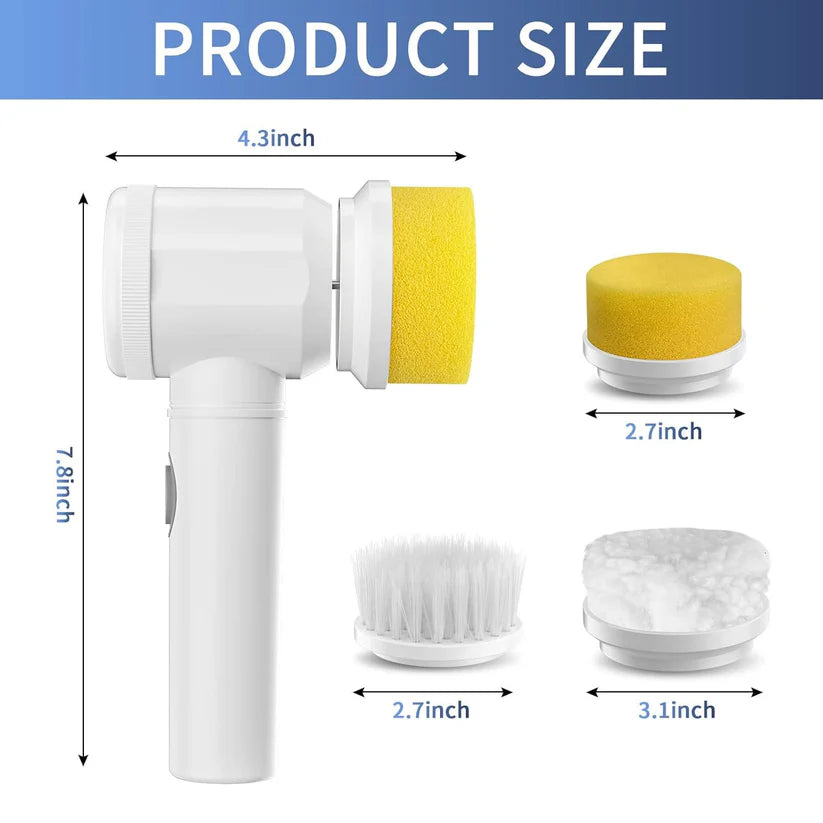 5-in-1 Magic Electric Cleaning Brush